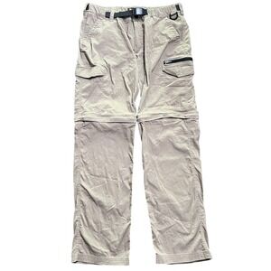 BC Clothing Co.‎ Convertible Cargo Pants Men's Large Hiking Zip Off Shorts